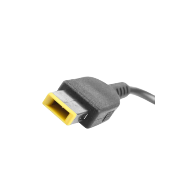 Lenovo Yellow Rectangle Charger Adapter Power Supply - Genuine Original